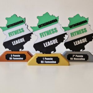 Trofeo deportivo personalizado